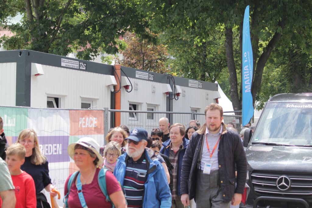 Demonstration von Abtreibungsgegner:innen und christlichen Fundis am 1.6.2024 in Erfurt.